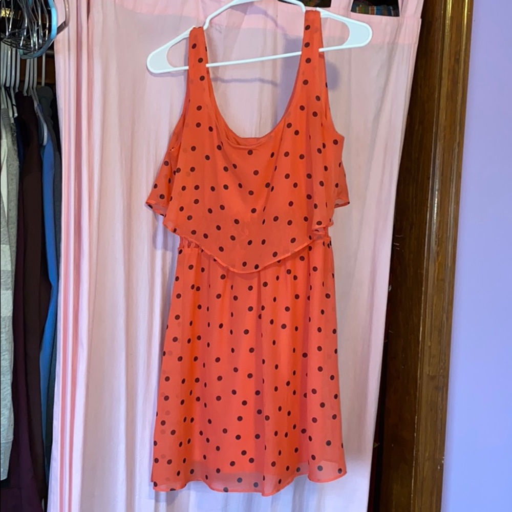 polka dot dress